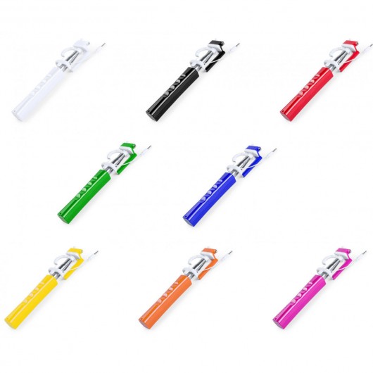 Branded Selfie Sticks Colour Options